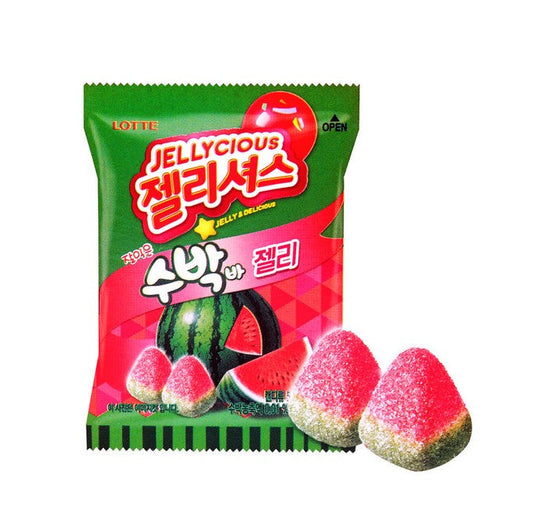 Lotte Gummy Watermelon Jelly (66g) - CoKoYam