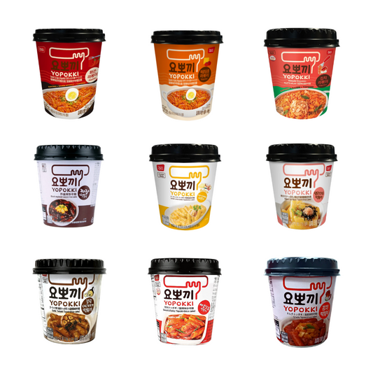 YOPOKKI Ttteokbokki & Rapokki 9 Flavors Combo (1208g) - COKOYAM